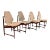 Set of Four Danish Dining Chairs by Arne Vodder for France & Daverkosen For Sale