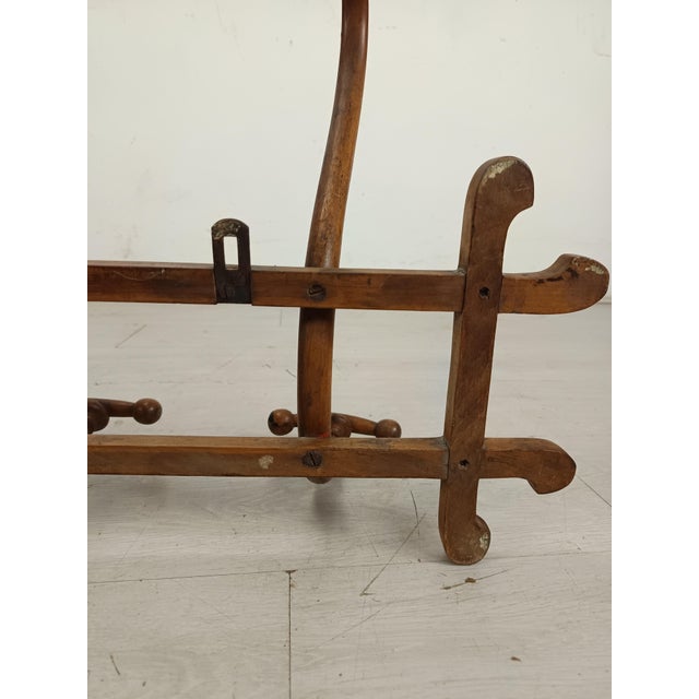 Wall-Mounted Coat Rack from Thonet, 1890s For Sale - Image 12 of 15