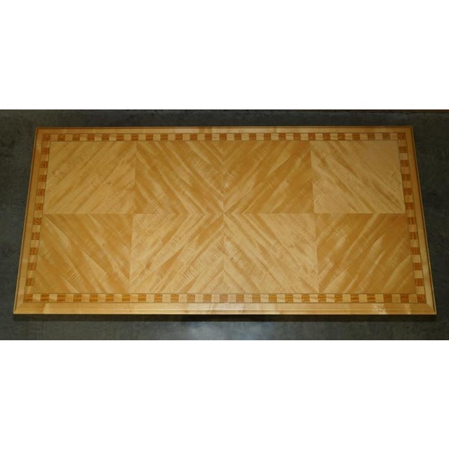 Sycamore Dining Table David Linley for Gary Barlow For Sale - Image 9 of 18