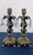 Gilt Brass & Tiered Crystal Girandole Trio - 12" Statement Set For Sale - Image 4 of 9