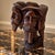 Tribal Mid-Century Multi-Faced Transforming Elephant Carved Wood Sculpture For Sale - Image 3 of 9