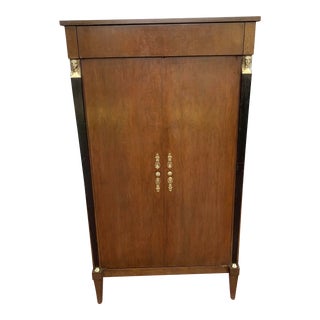 Vintage Egyptian Revival Armoire Wardrobe For Sale