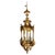 French Fire Bronze & Brass Lantern Hanging Light For Sale - Image 17 of 17