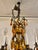 Metal Myran Allan Luxury Lighting Neoclassical Bronze and Amber Crystal Chandelier For Sale - Image 7 of 7