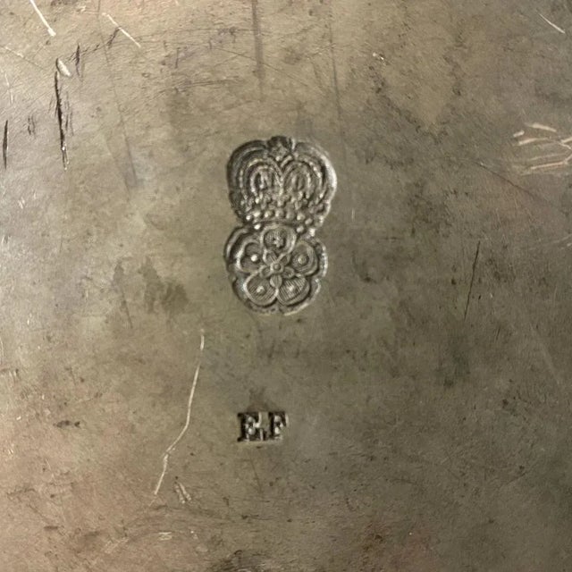 Early Art Deco Period Pewter Vase For Sale - Image 10 of 11