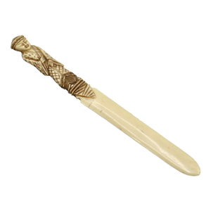 Antique Carved Page Turner Paper Knife Letter Opener