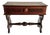 Antique Victorian Renaissance Revival Lift Top Walnut Sewing Table For Sale
