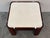 1950s Mid-Century Modern Coffee Tables with Curved Legs and White Top, 1950s, Set of 2 For Sale - Image 5 of 9
