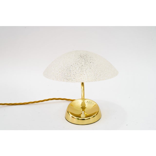 Table Lamp with Acrylic Shade from Rupert Nikoll, Vienna, 1960s For Sale - Image 12 of 14