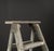 Vintage Folding Ladder in Grey For Sale - Image 12 of 18