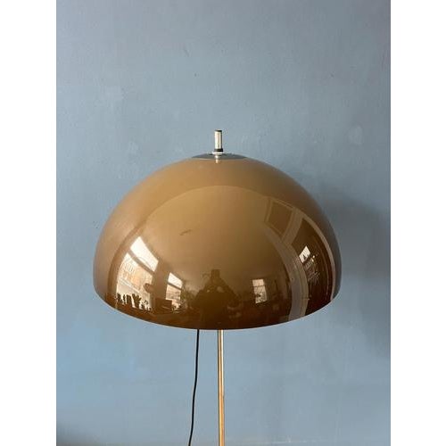 Vintage Space Age Mushroom Floor Lamp by Gino Sarfatti for Gepo For Sale - Image 9 of 13