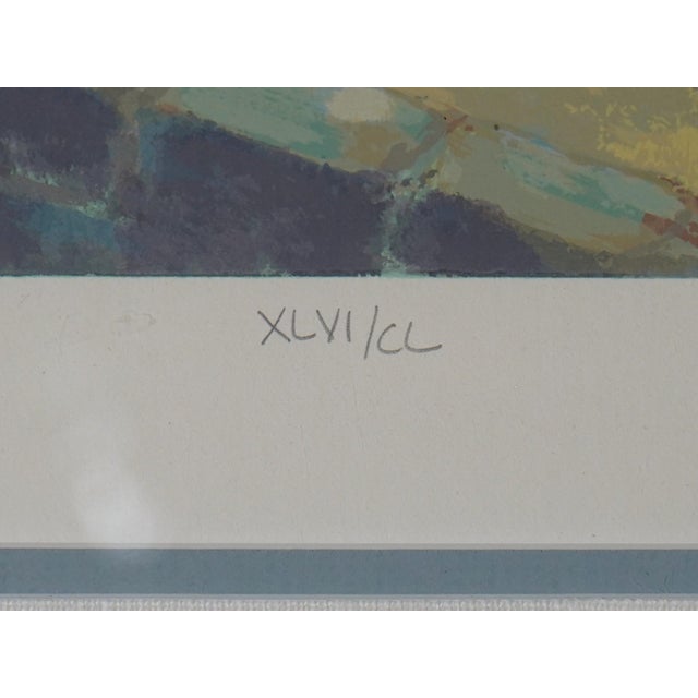 Impressionist Impressionist Autumn Leaves Serigraph - Signed & Numbered For Sale - Image 3 of 13