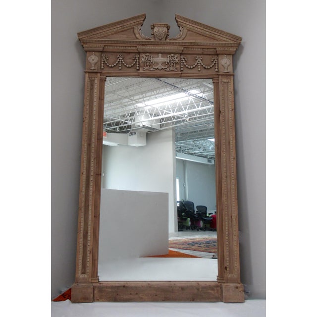 Restoration Hardware Entablature Floor Mirror Chairish