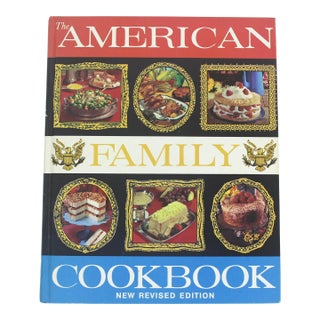 1974 American Family Cookbook Culinary Arts Institute Hardcover Hard Cover Book For Sale