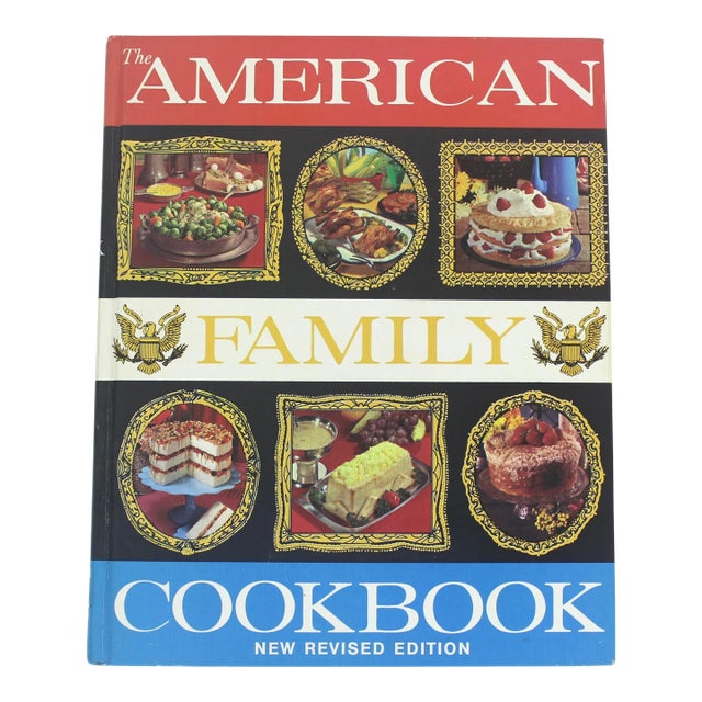 1974 American Family Cookbook Culinary Arts Institute Hardcover Hard Cover Book For Sale