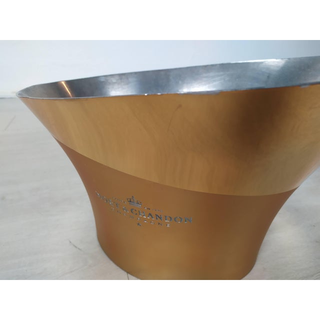 Gold Champagne Basin in Gold from Moët & Chandon, 1980s For Sale - Image 8 of 18