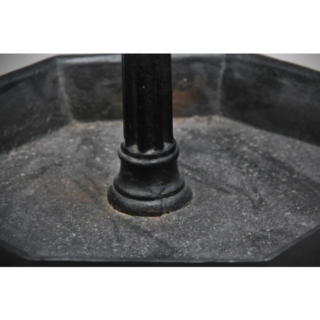 Early 19th Century Brass & Cast Iron Stick Stand, 1820s For Sale - Image 4 of 10