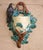 19th Century French Barbotine Wall Pocket With Bird Motif and Oak Leaves For Sale In Dallas - Image 6 of 12