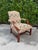 American Vintage American Flamestitch Lounge Chair With Nailhead Trim For Sale - Image 3 of 12