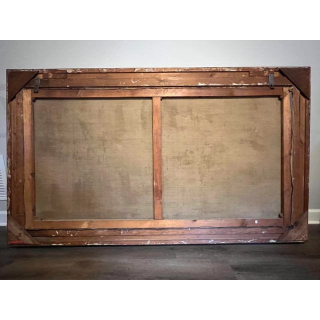 Antique Oil Painting of Lake Garda Italy by Edward Andreas Roth For Sale - Image 9 of 13