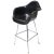 Metal 1 Midcentury H Miller Eames Fiberglass Stool With H-Base For Sale - Image 7 of 7