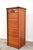 Vintage Roller Door Cabinet in Oak, 1930s For Sale - Image 10 of 10