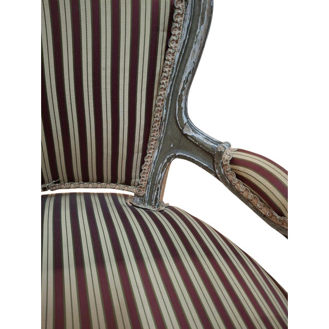 Pair of Late 18th-Early 19th C. Louis XV Style Child's Fauteuils For Sale - Image 12 of 15