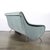 Mid-Century Lady Sofa in Powder Blue Velvet Mohair & Brass Legs by Marco Zanuso For Sale - Image 9 of 16