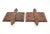 Victorian Pair of Antique Victorian 2.5 X 3 In. Cast Iron Door Hinges For Sale - Image 3 of 4