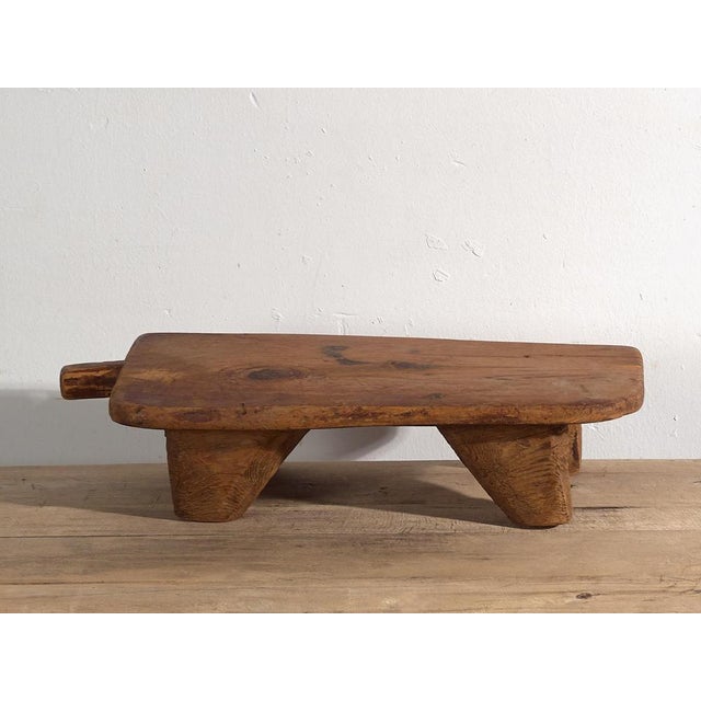Brown Vintage Low Worktable, 1920 For Sale - Image 8 of 14