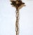 Antique French Brass and Glass Chandelier from Unbekannt, 1930s For Sale - Image 6 of 10