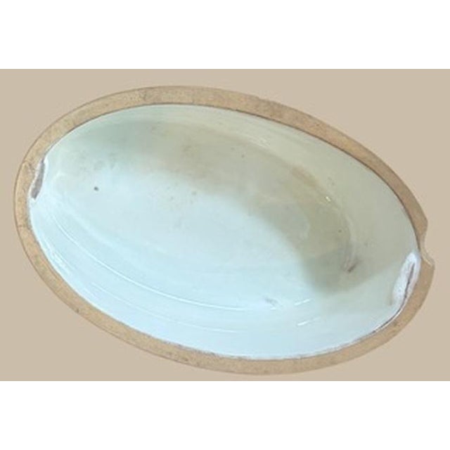 Mid 20th Century Signed Wedgewood Cane Ware Game Pie Tureen or Serving Dish With Cover and Insert For Sale - Image 15 of 16