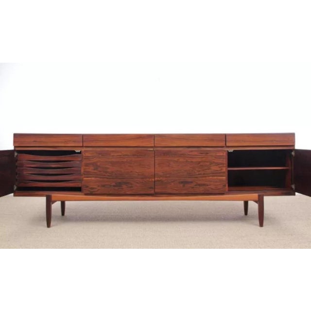 Danish Rosewood Model FA 66 Sideboard by Ib Kofod-Larsen for Faarup Mobelfabrik, 1960, in Flawless conditions. Designed...
