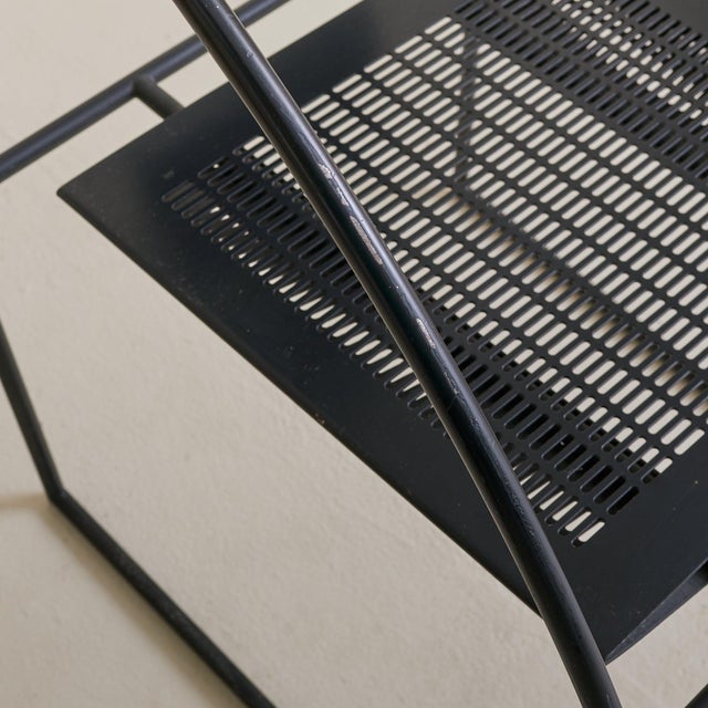 Swiss ‘Quinta’ Accent Chair Attributed to Mario Botta for Alias, 1985 For Sale - Image 9 of 10