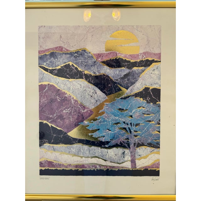 Mid-Century Modern Figurative Landscape For Sale - Image 9 of 9