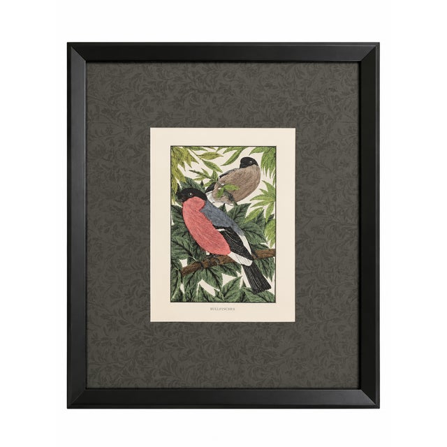 An elegant and visually striking set of three framed lithographs by renowned British artist, author, and wood engraver...