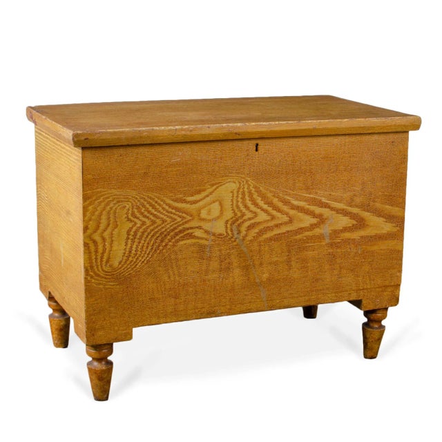 Grain Painted Blanket Chest, Pennsylvania For Sale - Image 13 of 13