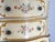 A Venetian chest of drawers hand painted with floral details. The beautiful Florentine chest has nice curved legs and...