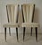 Beige Vintage Faux Leather Chairs, 1960s, Set of 2 For Sale - Image 8 of 8