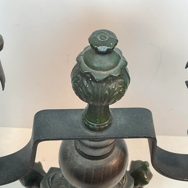 Mid-20th Century Gothic Spanish Revival Cande Holder For Sale - Image 13 of 13