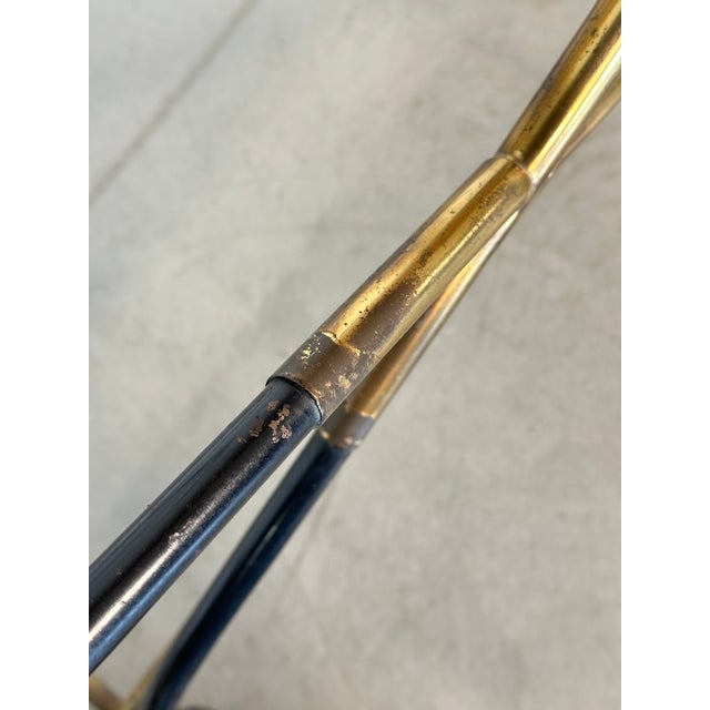 Brass and Glass Bar Trolley, 1960s For Sale - Image 10 of 17