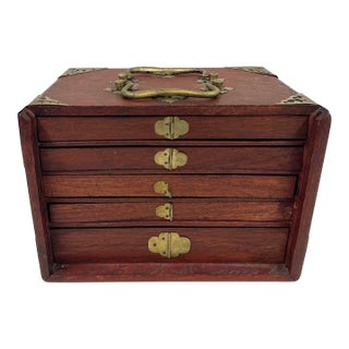 Early 20th Century Antique Chinese Mah-Jong Game Set For Sale