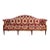Late 19th to Early 20th Century Louis XVI Camel Back Sofa Directoire Style in Gaston Y Daniela Fabric For Sale