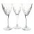 Late 20th Century Royal Doulton Earlswood Lead Crystal Goblets - Set of Three For Sale