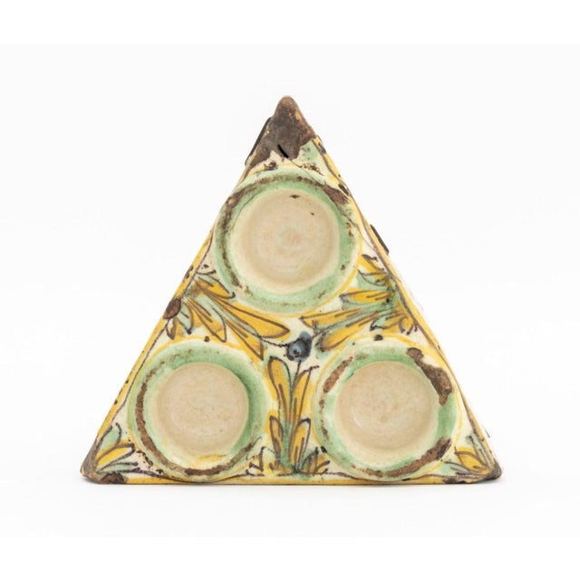 White Spanish Ceramic Spice Container, 18th C. For Sale - Image 8 of 9