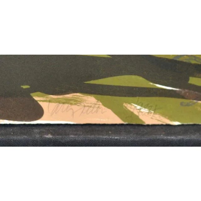 Larry Fodor "Fancy Dancer St 2" Hand Signed & Numbered Unframed For Sale - Image 4 of 4