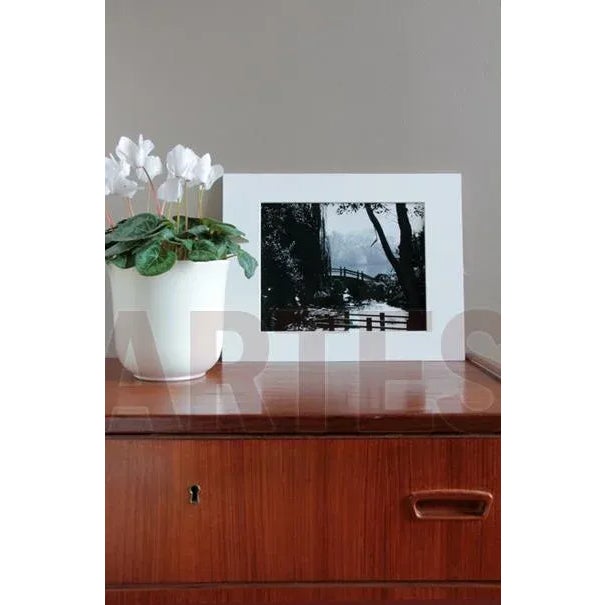 Contemporary "Garden of Peace" Black & White Photograph. Limited Edition of 150. For Sale - Image 3 of 3