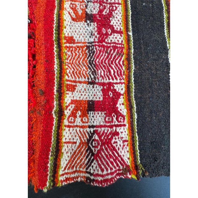 Vintage Q’ero Mestana / Peruvian Aguayo Cloth For Sale - Image 10 of 15