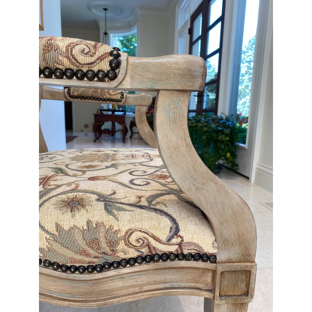 Beige 1990s Vintage Henredon Chairs - Set of 2 For Sale - Image 8 of 13