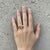 Not Yet Made - Made To Order Toi Et Moi Gemstone Ring: Citrine and Moissanite, Size 7.5 For Sale - Image 5 of 9
